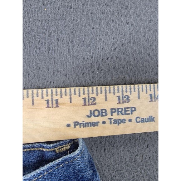 Vintage Wrangler Jeans Womens 9 Blue High Rise Straight Leg Made in USA 90s - Picture 6 of 13